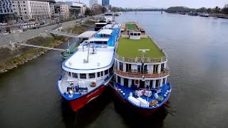 Lode na Dunaji 4K - Ships on the Danube 2018 (1)