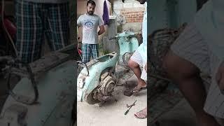 bajaj priya scooter.    got started up  after a long years