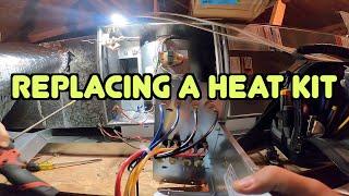 Replacing a Electric Heat Kit