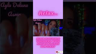 ASMR ~ Inaudible whispers with mouth sounds for sleep #sleepnow