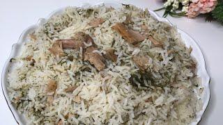 شويد پلو با تن ماهی​​​​​/غذای فوری و خوشمزه/Rice With Tuna Fish