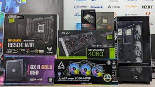 AMD Ryzen™ 9 7950X Best PC Build ASUS TUF B650-E GAMING ARCTIC Freezer 360 STEP BYE STEP ASSEMBLY