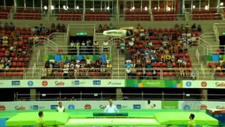 SCHMIDT Dylan (NZL) - 2016 Olympic Test Event, Rio (BRA) - Individual Final Trampoline Routine 1