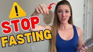 Why I had to STOP intermittent fasting...