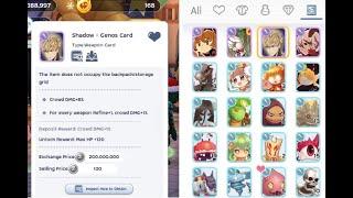 Shadow Genos Card test Ragnarok Mobile Eternal Love