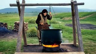 Caucasian Country Life: Grandma’s Ukrainian Borscht Soup and Simple Village Living