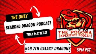 The Pogona Experience podcast episode #49 with special guest 7th Galaxy Dragons