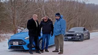 727 HP Mustang + Focus RS Winter Driving: Part 2/2