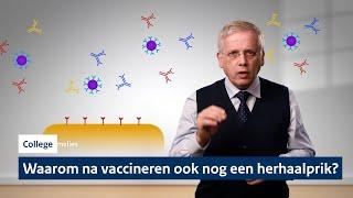 Ik ben gevaccineerd. Waarom heb ik een herhaalprik nodig? | College #2 met professor Van Dongen