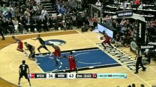 Extended Timberwolves Highlights - Wolves vs Wizards 12-27-13