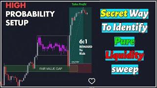 Secret Way To Identify Real Liquidity sweep_High Probability Setup