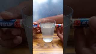 make a Tornado ️|| water vs Battery ||science experiment #science #experiments #shorts