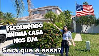 COMPRANDO NOSSA CASA NOS EUA | ESSA CASA TEM ATÉ LAGO