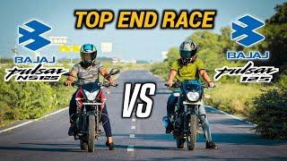 2022 Bajaj Pulsar NS 125 Vs Pulsar 125 | Top End Race