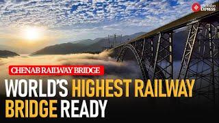 Chenab Railway Bridge: World’s Highest Railway Bridge Over Chenab Completes Successful Trial Run