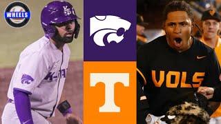 Kansas State vs #8 Tennessee Highlights | 2024 College Baseball Highlights