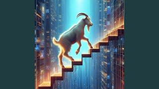 Goat goes up the cyber stairs