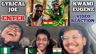 FOREIGNERS REACT TO LYRICAL JOE & KWAMI EUGENE - ENTER || BATTLE OF THE ACCENTS || AFCON || AMAPIANO