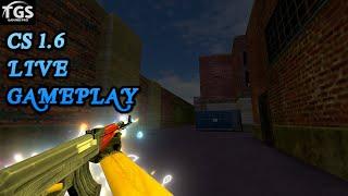 CS 1.6 Live Gameplay - Experience Classic FPS Action Live! Join Now | TGS GAMING PRO