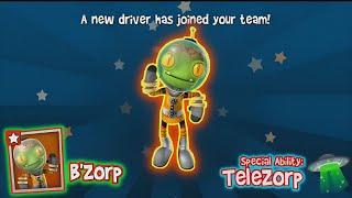 B'Zorp  Unlocked | Telezorp  Ability + Big Dog  | Beach Buggy Racing 2  | BB Racing 2