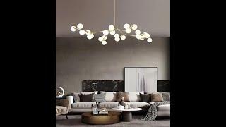 Chandelier Light with Customizable Hanging Cod #pendantlight #chandelier #chandeliers #lampandlight