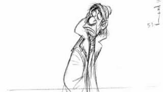 Glen Keane Pencil Test - Rough Fagin