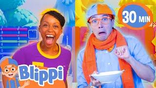 Blippi & Meekah Play the Hot or Cold Game | BEST OF BLIPPI TOYS | Educational Videos for Kids