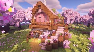 Minecraft | How to build a Cherry Blossom House