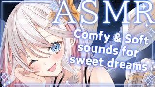 【3DIO ASMR】Soft Breathing and Fluffy Triggers for Sweetest Dreams  Ear Massage/Whispers/睡眠導入/囁き