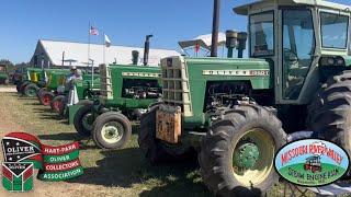 2024 National Oliver Show in Boonville , Missouri- A Sea of Meadow Green at the MRVSEA Show