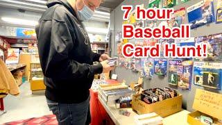 SEVEN HOURS OF BASEBALL CARD HUNTING IN 23 MINUTES!