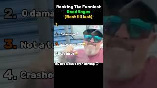 Ranking The Funniest Road Rages  #funny #shorts #memes #rage