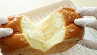 [Hand Kneading] soft cotton candy Milk loaf bread recipe