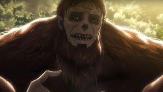 Attack on Titan | Beast Titan first appearance & Mike Zacharias death (ENGLISH DUB)