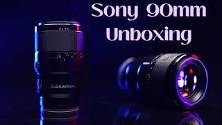 Sony 90mm F/2.8 Macro Lens - Unboxing & Features & Demo Photos