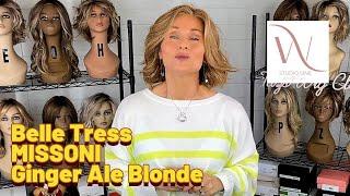 Fast and Fun Wig Review | Belle Tress | MISSONI Wig Review | Ginger Ale Blonde