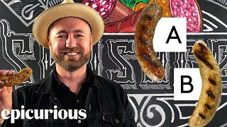 Sausage Expert Guesses Cheap vs Expensive Sausage | Price Points | Epicurious