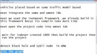 Vanet Aodv Routing Protocol Vehicular Ad hoc Network Simulation Projects