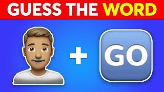 Guess the Word by Emoji | Emoji Quiz Challenge 2024