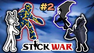 Vs Marrowkai's Chaos Empire Army! Stick War 2: Elemental Empire Mod New Campaign Like Stick War 3!