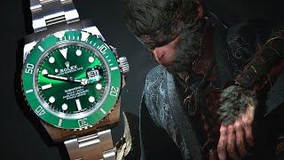 Rolex Submariner 116610lv True or False! This is more like a duel in the game "Black Myth Wukong"