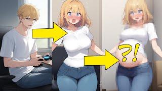 Turned Into A Pregnant Girl By Mom & Her Friends?! TG TF Voiceover Comic Dub Crossdressing Stories