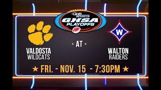 Valdosta at Walton: 2024 GHSA Football Playoffs- Round One