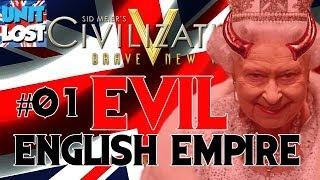 Civilization V: Brave New World Let's Play - EVIL ENGLISH EMPIRE - 01