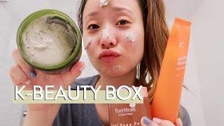  TRYING K-BEAUTY PRODUCTS | SKIN STAR BOX REVIEW