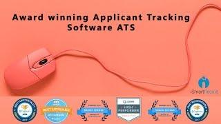 Award winning Applicant Tracking Software| application tracking system | iSmartRecruit