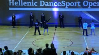 Hellenic DanceSport Open 2015 : Juveniles : Two Dance Latin : Final