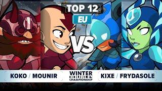 Koko & Mounir vs KiXe & FryDasOle - Top 12 - Winter Championship 2023 - EU 2v2