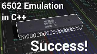 Emulating a CPU in C++ #34 (6502) - Missing Instructions & Success!