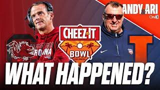 Explaining why Shane Beamer was so Mad at Bret Bielema | South Carolina vs Illinois in Citrus Bowl